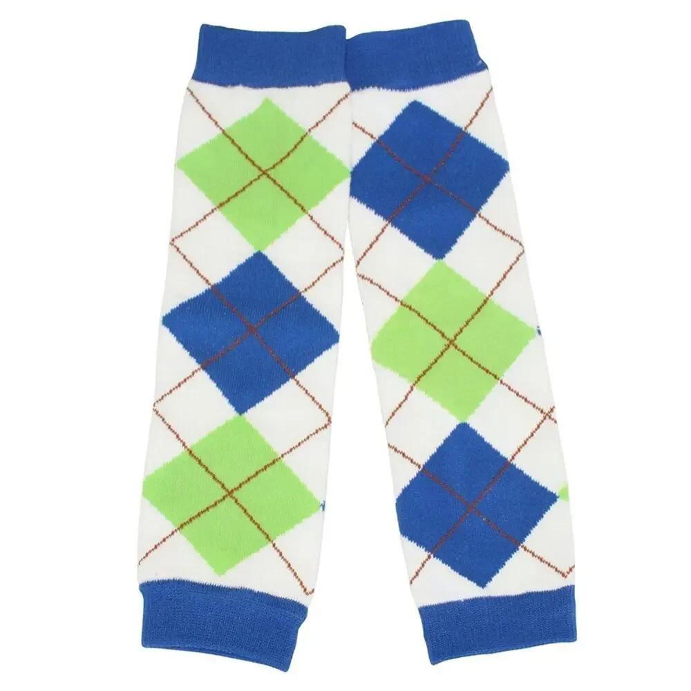 Imagine Baby Leggings Legs Legwarmers Rawrgyle NEW Blue Green Argyle